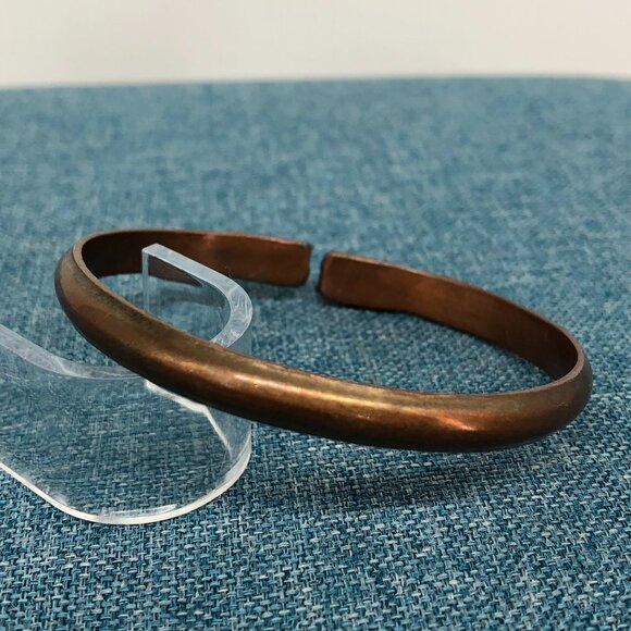 Unisex Copper Punjabi Cuff Kada Animal Figure Free Size Tribal Bracelet - Picture 2 of 12